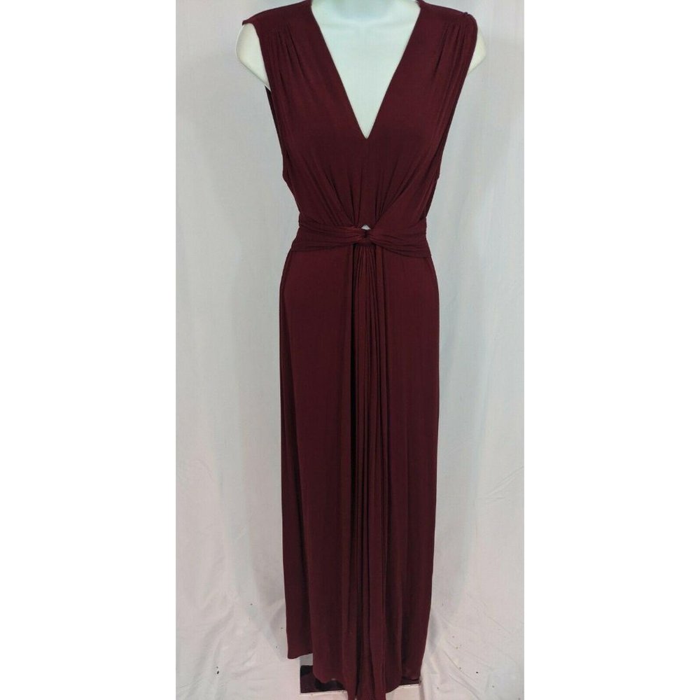 Tinley Red Stretch Maxi Dress Size M